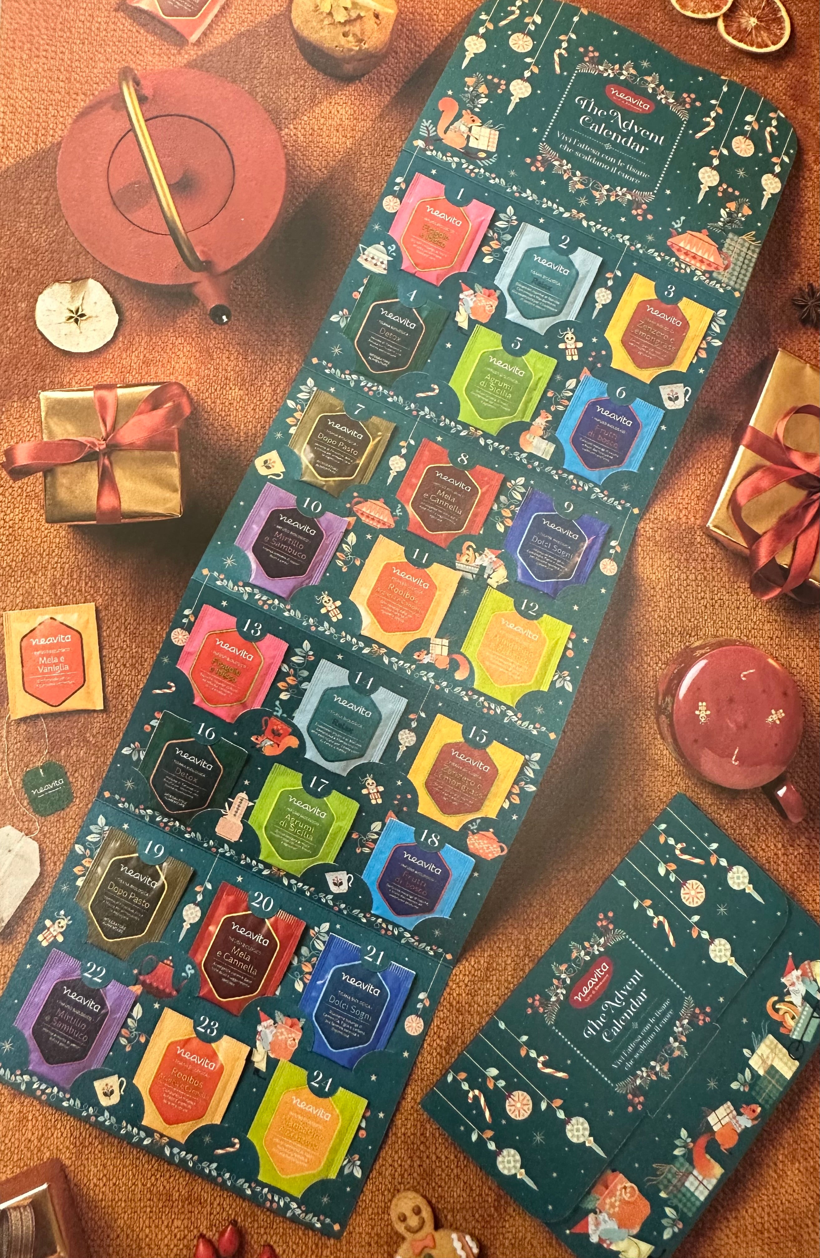 Calendario dell’avvento 24 filtri