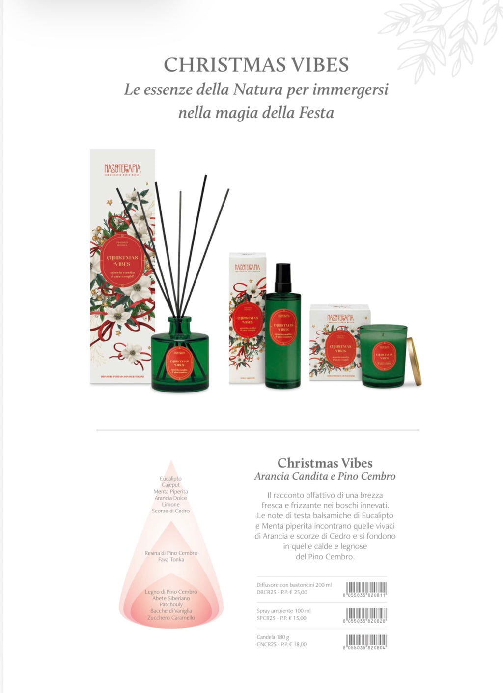 Diffusore a bastoncini Christmas Vibes